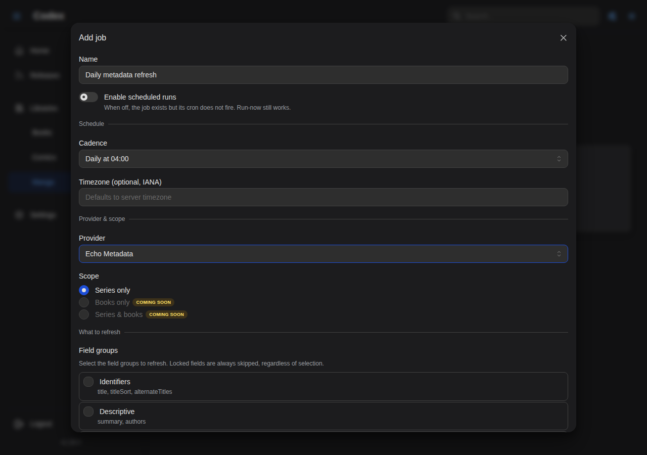 Job Editor - Filled